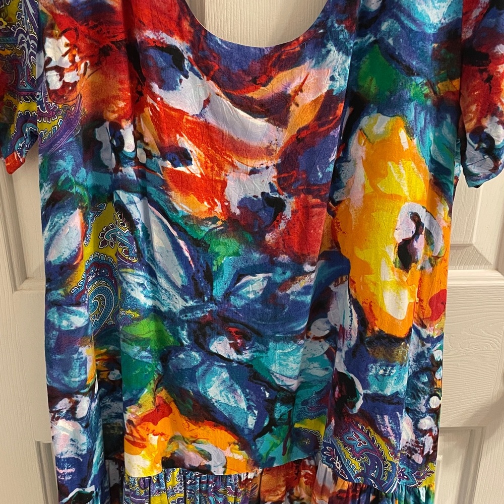 Jams World Hattie Watercolor Dress - Picture 7 of 16